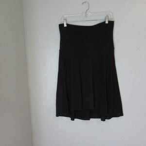 OLD NAVY Black Maternity Skirt Size Small Wide Band